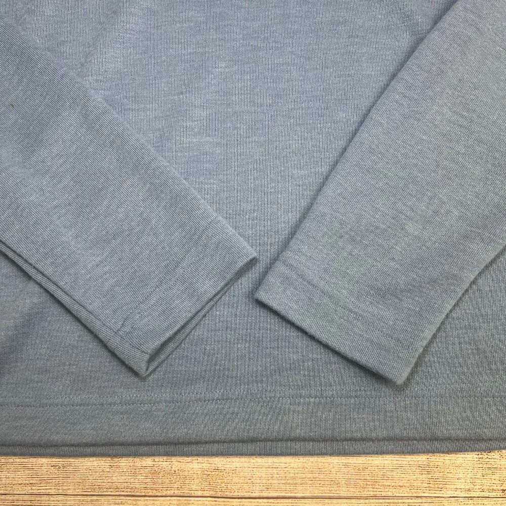 Banana Republic Blue Quarter Zip Pullover Sweater‎ Size Large Men's Casual